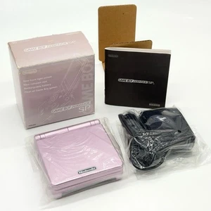 GBA Game Boy Advance SP Rosa Perla Nintendo Unidad Principal Consola GBASP Japón - Imagen 1 de 10