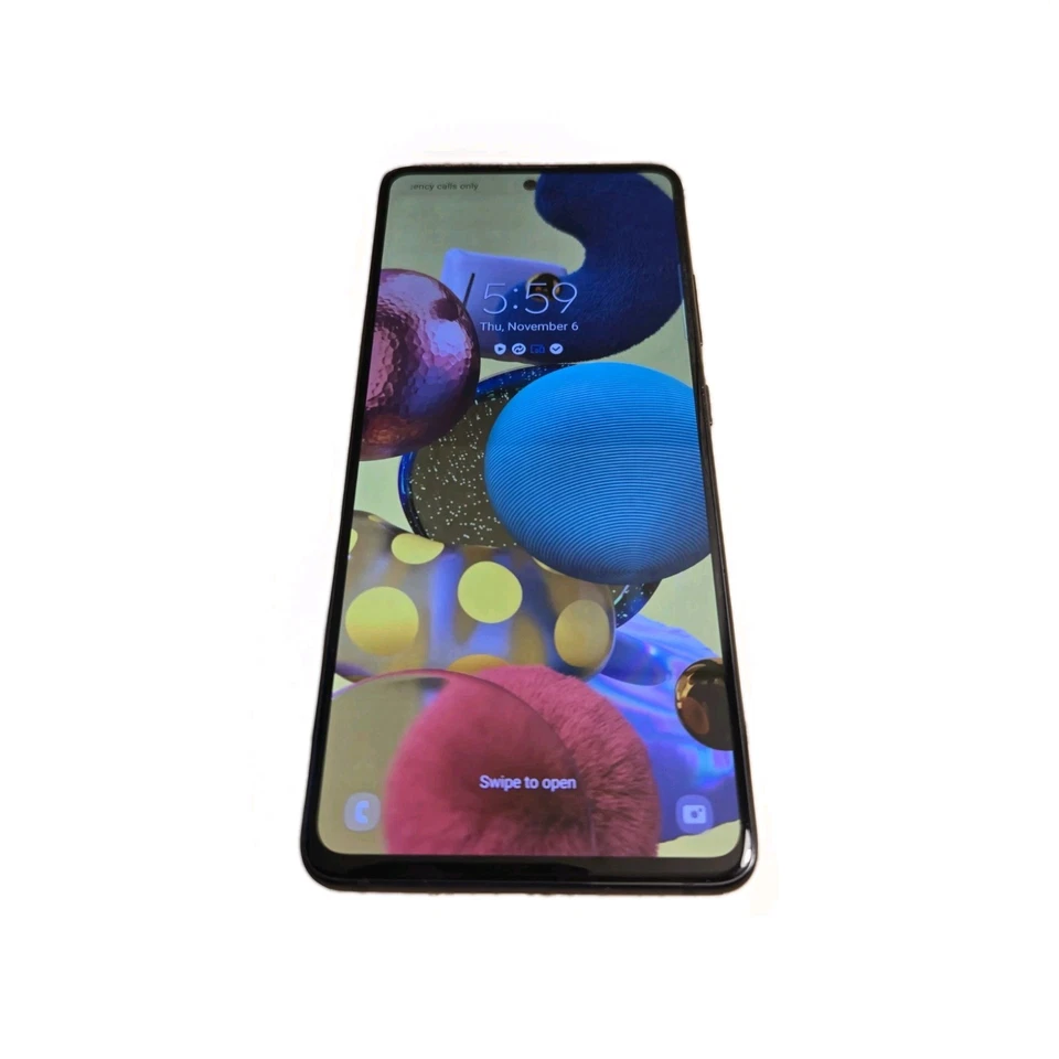 Samsung Galaxy A51 5g, 128GB, Black (unlocked) Decent Condition• See Pictures  - Image 1 of 4