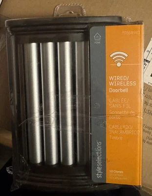 Style Selections Wireless/Wired Door Bell #0568981 - Image 1 of 2