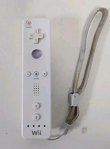 OFFICIAL NINTENDO WII REMOTE GENUINE CONTROLLER WHITE WIIMOTE RVL-003 TESTED! - Picture 1 of 8