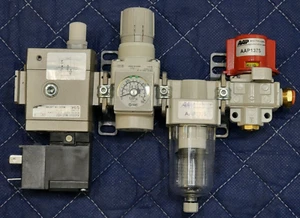 SMC AV2000-N02-5DZ Sanftanlaufventil, Regler, Filter, LOTO Entlastung Absperrung - Bild 1 von 16