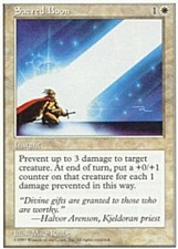 MTG magic cards 4x x4 Light Play, English Sacred Boon 5th Edition
