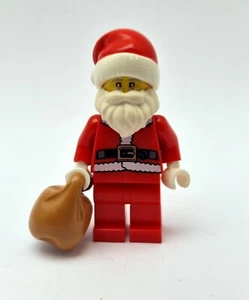 Lego Minifiguren Weihnachten Santa Claus Der Weihnachtsmann mit Brille - Bild 1 von 5