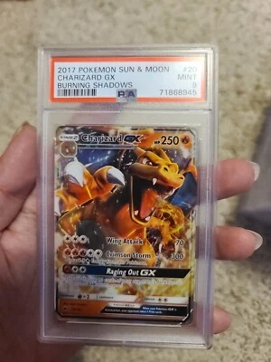 2017 Pokemon Burning Shadows  Charizard GX 20/147 PSA MINT 9  - Image 1 of 2