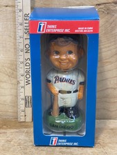 EX VTG 1990 TWIN ENTERPRISE SAN DIEGO PADRES BASEBALL BOBBLE HEAD MLB CERAMIC