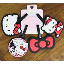 Neuf avec étiquettes : Hello Kitty - Lot de 4 - Hello Kitty & Friends étiquettes voyage et bagages