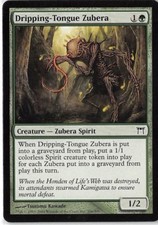 Dripping-Tongue Zubera *PLAYSET* Magic MtG x4 Champions of Kamigawa SP