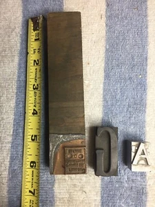 Letterpress Printers Blocks Three different versions - Bild 1 von 6