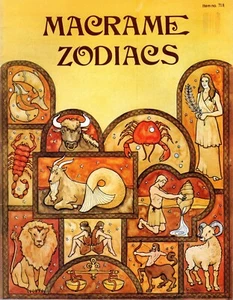 MACRAME' ZODIACS 718 Macrame' Pattern Booklet - Picture 1 of 2