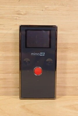 Flip Video MinoHD F460B / 4GB HD 720p Camcorder / Black / Tested & Working - Image 1 of 4