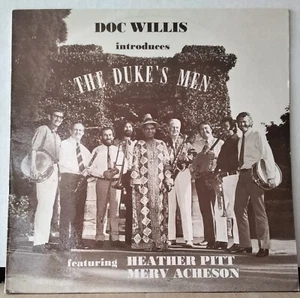 DOC WILLIS Introduces THE DUKE'S MEN feat. HEATHER PITT & MERV ACHESON 1972 JAZZ - Picture 1 of 3