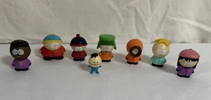 8 X SOUTH PARK MINI FIGURES COMEDY PARTNERS 2011 Stan Kyle Cartman Kenny + More! - Picture 1 of 14