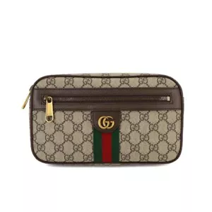 GUCCI Ophidia GG Supreme Gürteltasche Leder Beige Braun 574796 Handtasche 902... - Bild 1 von 10