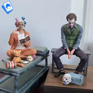 Action Figure DC Comics Harley Quinn & Joker 25cm STATUA DA COLLEZIONE Supereroi - Foto 1 di 18