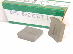 New Surplus 10pcs. LoveJoy SPE 63Z Grade: T15 Carbide Inserts - Picture 1 of 1