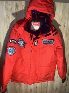 Poseidon Expeditions Mens Red M/V Sea Spirit Cruise Winter Jacket Size Medium - Picture 1 of 8