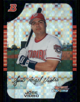 2005 Bowman Chrome Draft X-Fractors #132 Merkin Valdez PROS /250 - Image 1 of 2