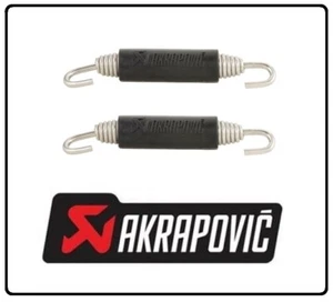 2 x Kawasaki Z800 Genuine Akrapovic P-S1 Long Exhaust Springs 80mm 8cm - Picture 1 of 4
