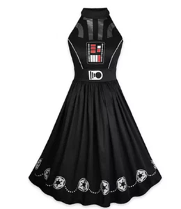 Disney Parks Dress Shop Star Wars Darth Vader Dress X SMALL NEW - Picture 1 of 4