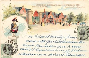 Belgique - Exposition de Bruxelles 1897 - Manneken Pis - Quartier du Vieux Bruxe - Picture 1 of 2