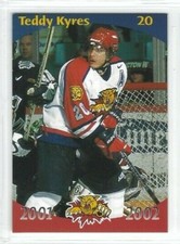 2001-02 Moncton Wildcats (QMJHL) Teddy Kyres