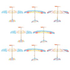  8 Pcs Aircraft Model Rubber Band Plane Adulting Gifts Kids Safety Outdoor