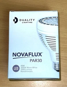PAR 30 LED 40W 3000K DUALITY LIGHTING NOVAFLUX - Picture 1 of 4