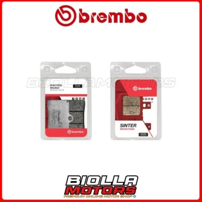 KIT PASTIGLIE FRENO BREMBO CAGIVA MITO 125 1992 ANTERIORE + POSTERIORE [SR - SP] Foto 1 de 4