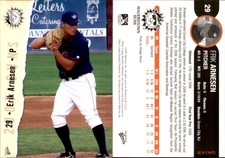 Erik Arnesen 2007 MultiAd Hagerstown Suns #3 Card *AutographDen*