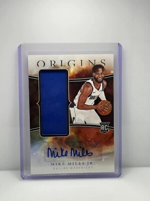 2023-24 Panini Origins Mike Miles JR Patch Autograph  NBA Rookie Card - Image 1 of 2