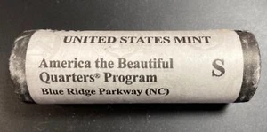 2015 S Blue Ridge Parkway ATB Quarters, US Mint Roll - Unopened Free Shipping! - Picture 1 of 2