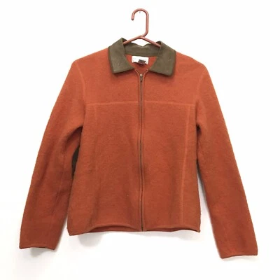 Cárdigan Suéter Chaqueta Rena Rowan 100% Lana Talla Pequeña RN 54050 Cremallera Foto 1 de 4