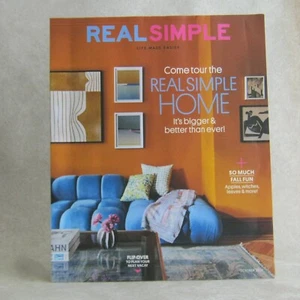 Real Simple Magazine October 2024 Brand New Witches Fall Apple Recipes Home - Picture 1 of 4