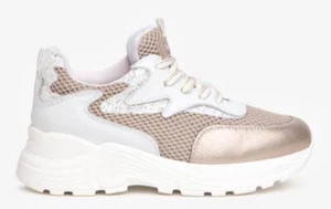 Nero giardini Teens E232260F P / Y Zapatos Mujer Piel Altas Casual Cuña Cordones - Imagen 1 de 12