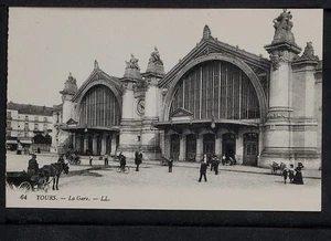 392-TOURS -64 La Gare. - Imagen 1 de 1