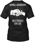 Nonna And Grandsons  T Shirt Made In The Usa Size S To 5Xl