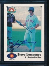 1999 Arizona Fall League Prospects Steve Lomasney #15 signed auto Red Sox 