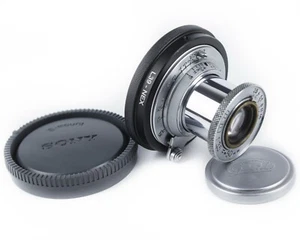 Lens INDUSTAR -10 FED (3.5/50mm) Copy Leica Mount m39 - Sony Nex E-mount - Picture 1 of 10