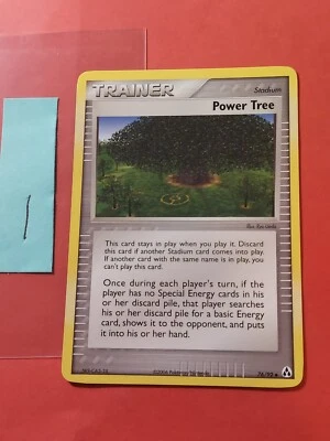 2006 Pokemon EX Legend Maker #76 Power Tree, UC, NF/H, cd1 - Image 1 of 2