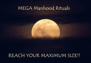 You are HUGE! Penis Growth MEGA Manhood Rituals Safe & FAST Results xxx - Photo 1 sur 1