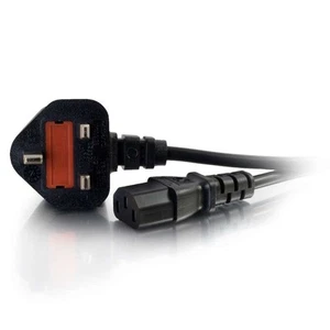 C2G 5 Metre UK Power Cable IEC320C13 to BS1363 15 Foot Kettle Lead Power Cord 88 - Photo 1/6