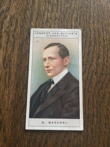 LAMBERT AND BUTLER -1909-WIRELESS TELEGRAPHY --NUMBER 4 - Picture 1 of 2