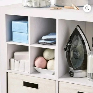 Better Homes & Gardens Quad Regal Einsatz für Würfel Organizer, weiße Textur - Bild 1 von 9