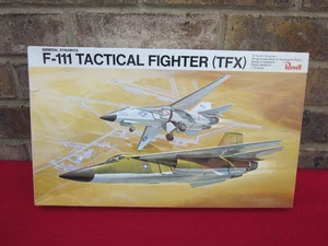 Vintage 1969 REVELL F-111 Tactical Fighter TFX Airplane Model Kit 1:72 USA - Picture 1 of 7
