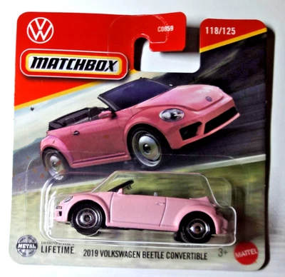 Matchbox - 2019 VW Beetle Cabriolet - 118/125 - MBX Road Trip 2025 - JBR67 - Immagine 1 di 2