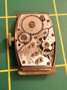 MOVIMIENTO RELOJ SUIZO BULOVA 7AP 21J esfera manecillas para piezas reparación 21 joyas - Imagen 1 de 3