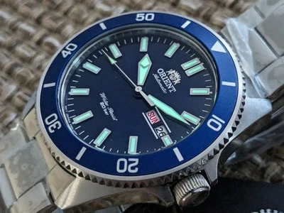 Автоматические мужские часы Orient Kanno синий циферблат RA-AA0009L19B - Изображение 1 из 4