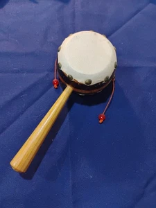 VINTAGE MEXICAN MADE MONKEY DRUM MUSICAL INSTRUMENT EUC - Picture 1 of 10