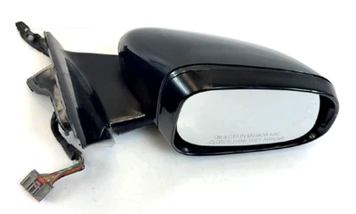 Espejo retrovisor de puerta lateral derecho pasajero Jaguar XF 12-15 negro eléctrico manual plegable OEM Foto 1 de 4