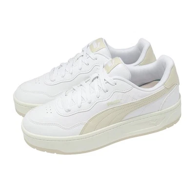 Puma Court Lally Skye White Beige Women Casual Platfoam Shoes 400368-08 - Image 1 of 4